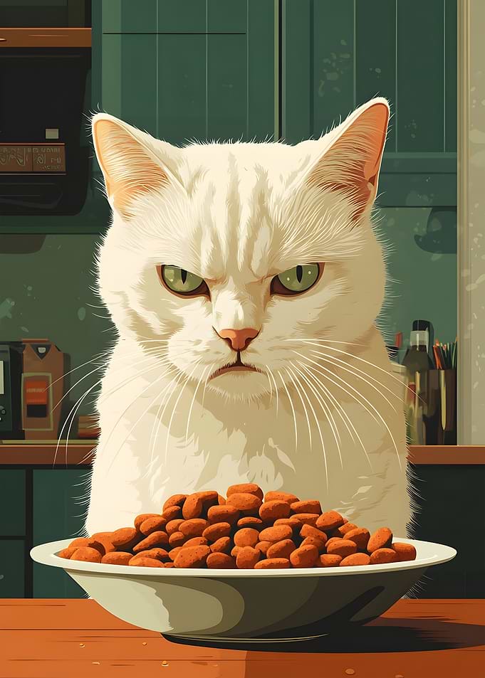 Funny Cat Poster
