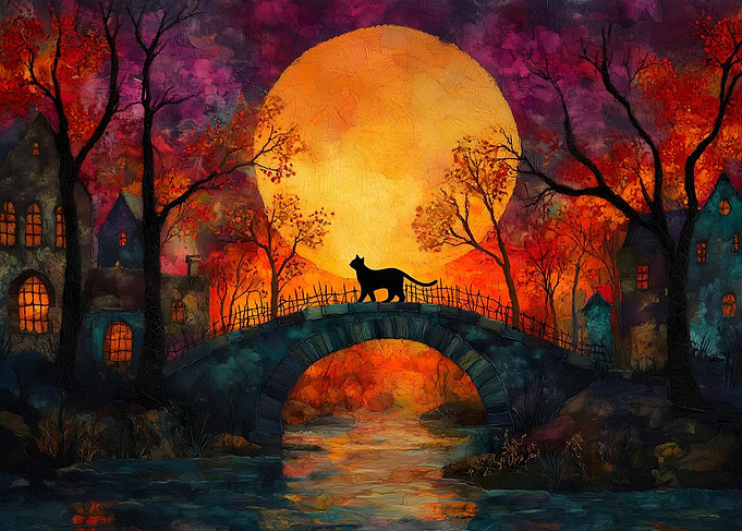 Witchcraft Black Cat
