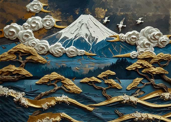 Abstract Landcapes Art