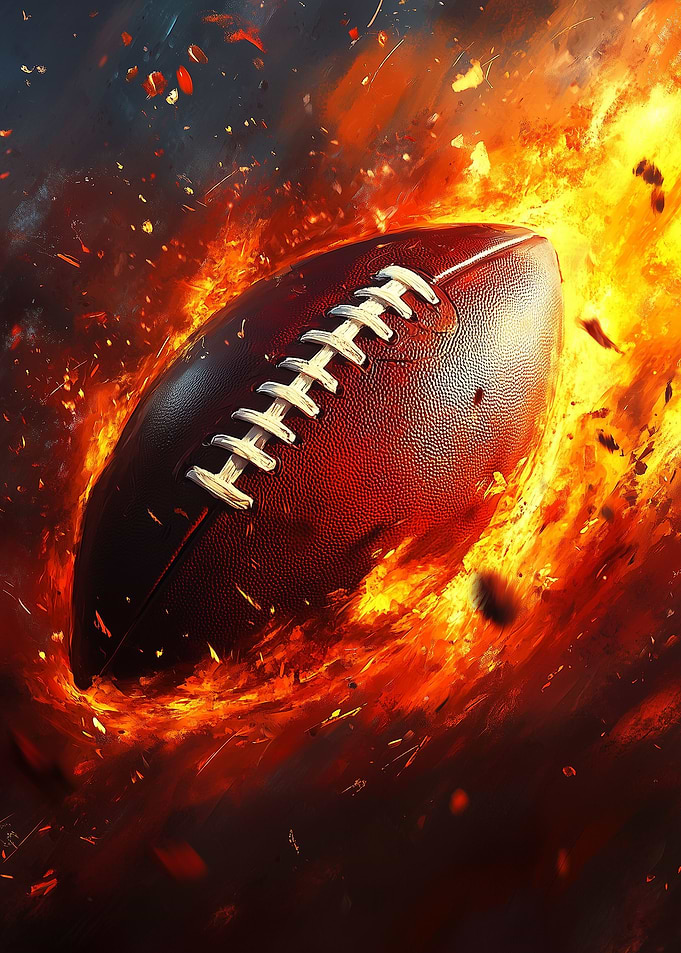 American Football Fire
