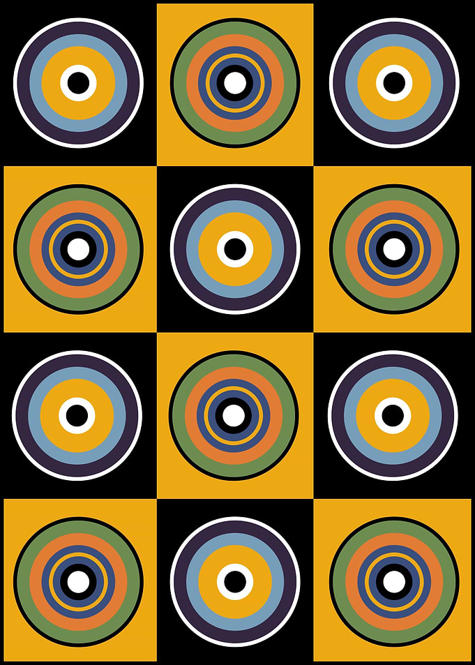 Op Art Kandinsky No. 123
