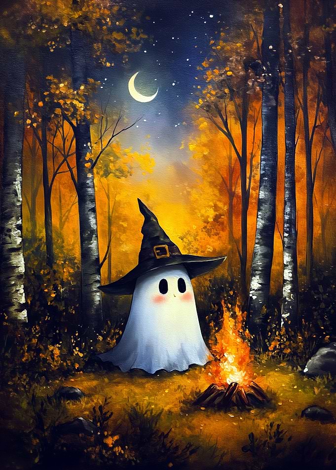 Ghost Campfire Magic
