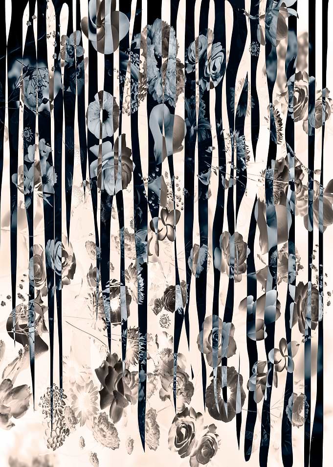 Floral collage