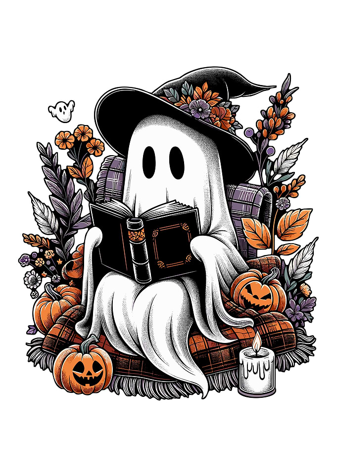 Ghost Reading Books