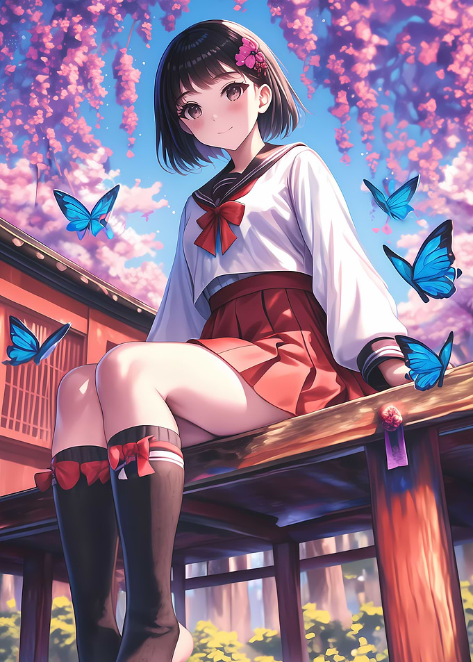 School Girl Cherry