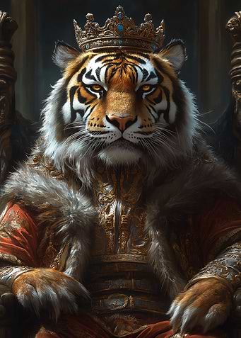 Tiger Monarch of the Wild
