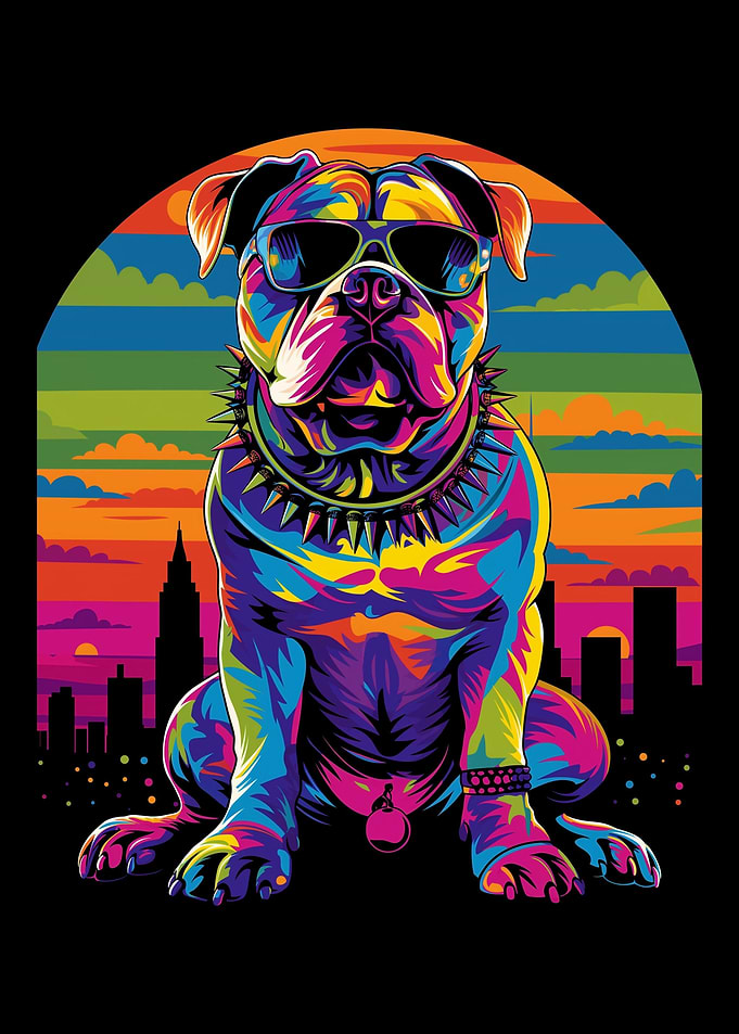 Bulldog Dog Sunglasses