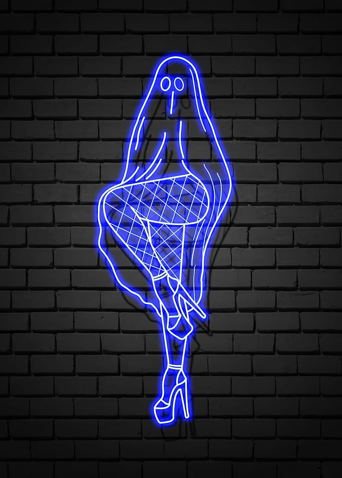 Neon girl