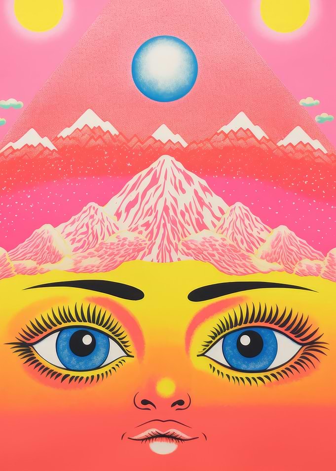 Surreal Japanese Poster