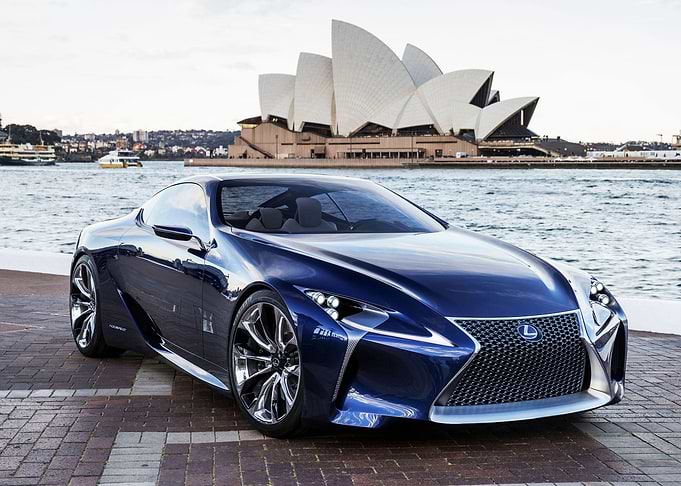 lexus lf lc blue