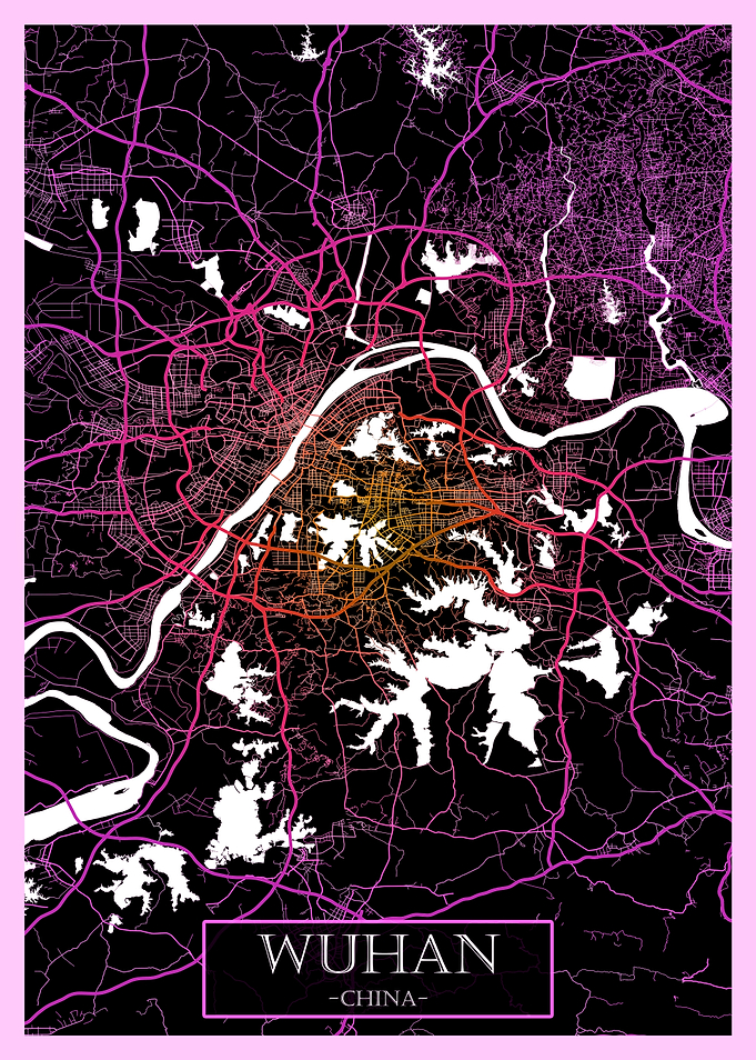 Wuhan China Road Map