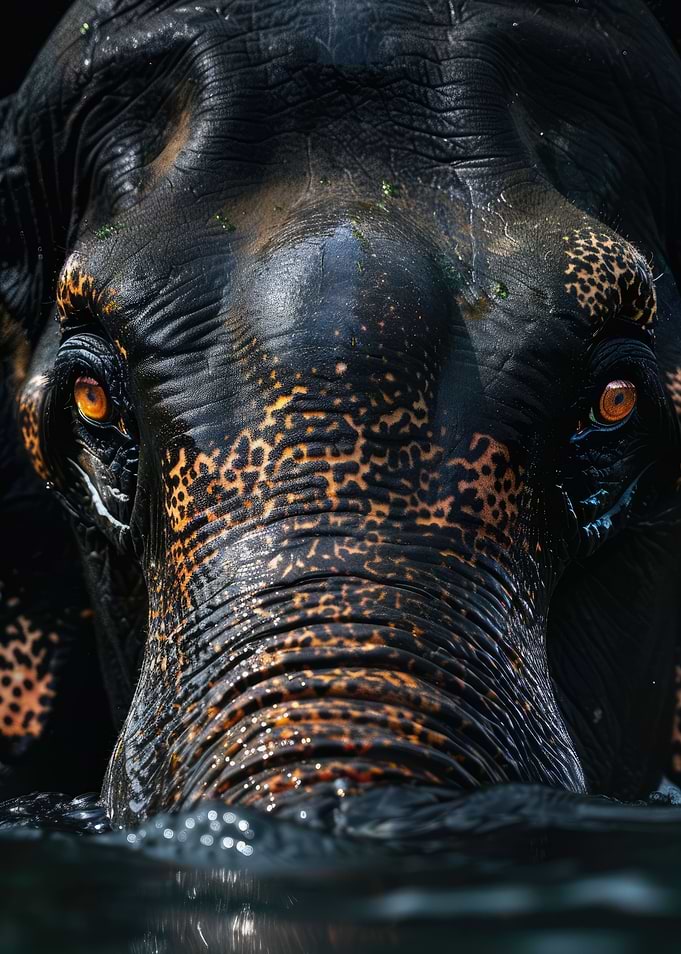 Elephant Portrait Photo