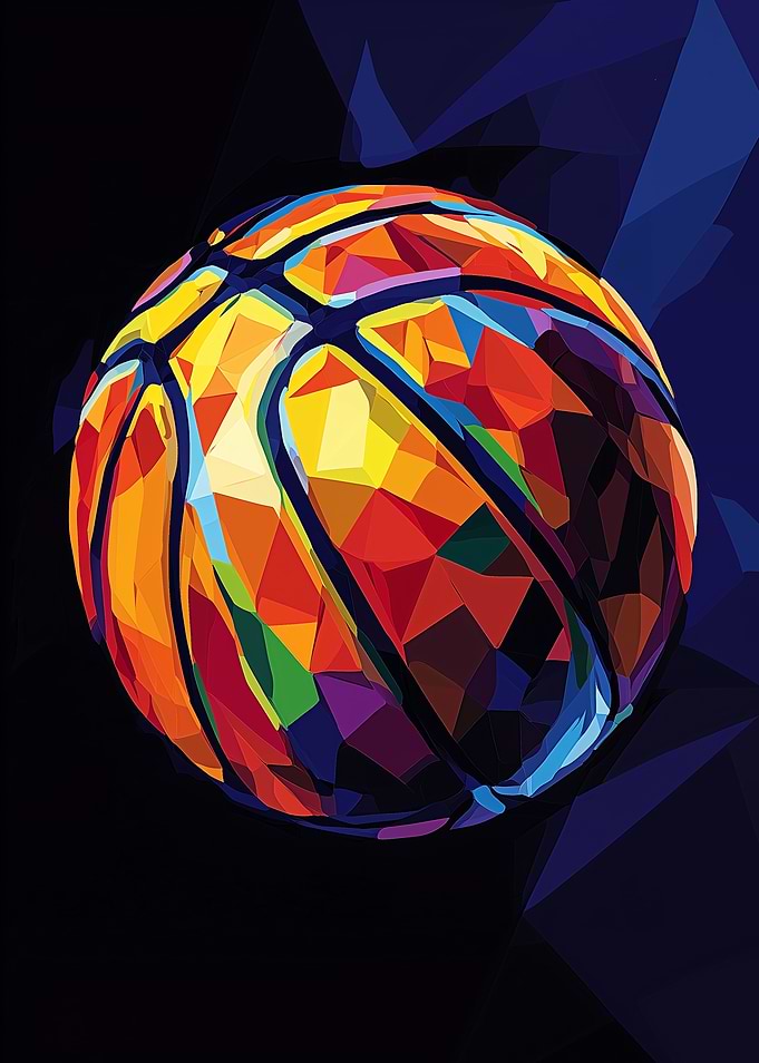 Basketball Wpap Pop Art