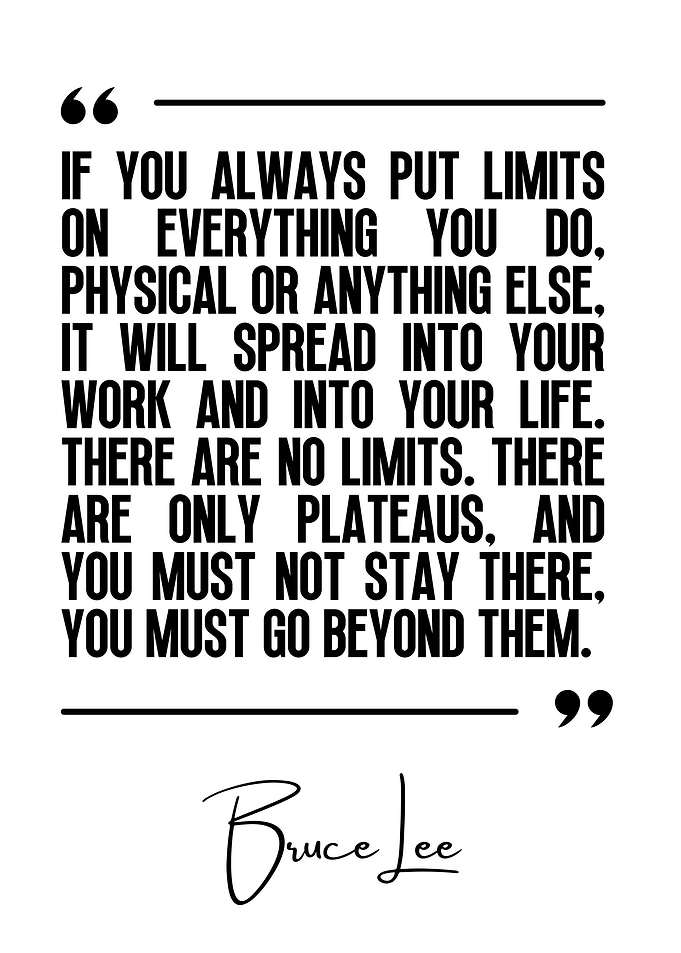 Bruce Lee Quote