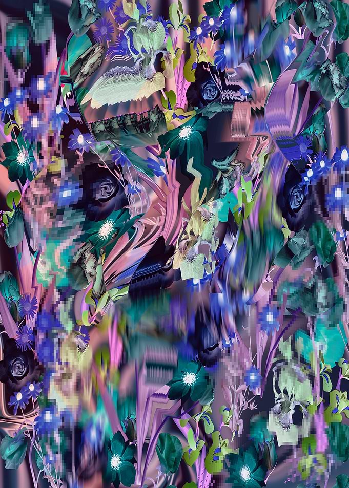 Mystical night garden