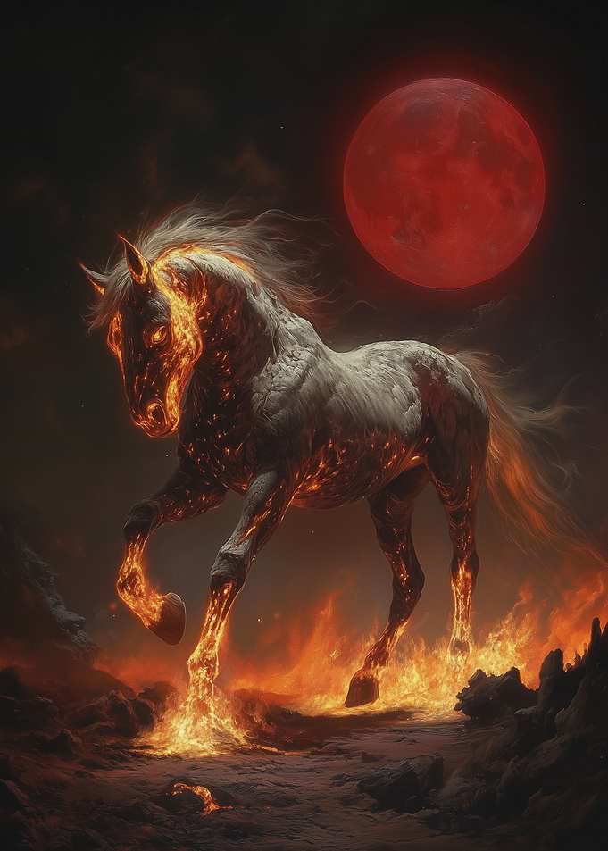 Mythology Fire Horse