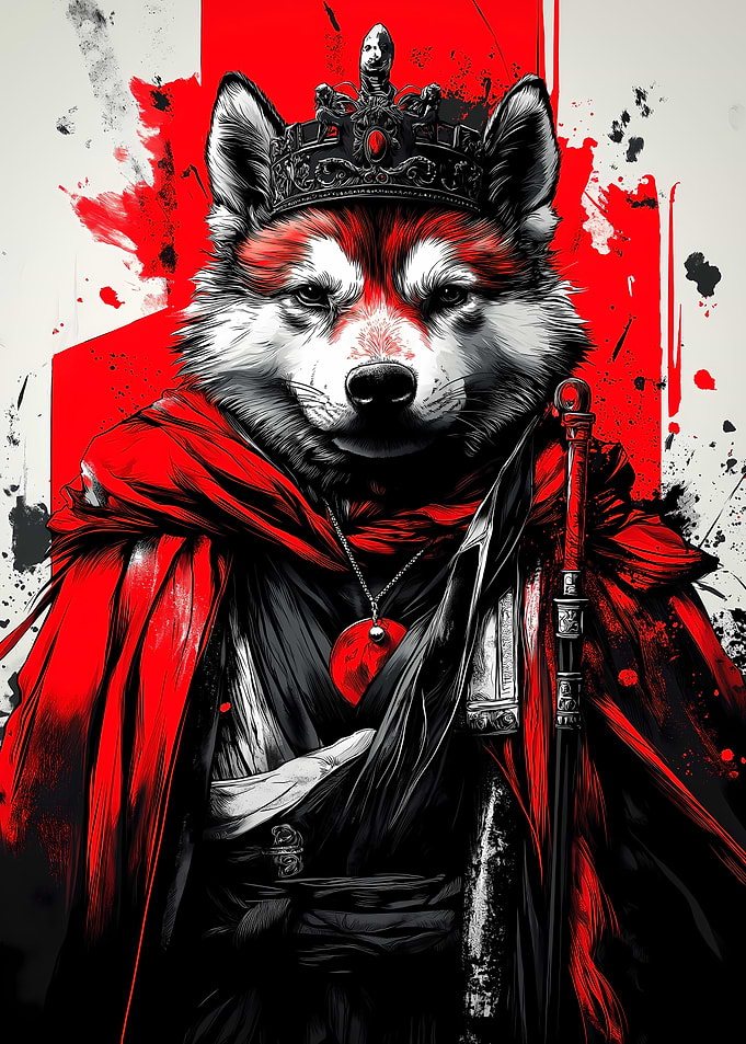 Shiba Inu Warrior