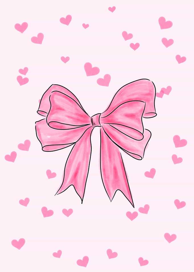 pink bow