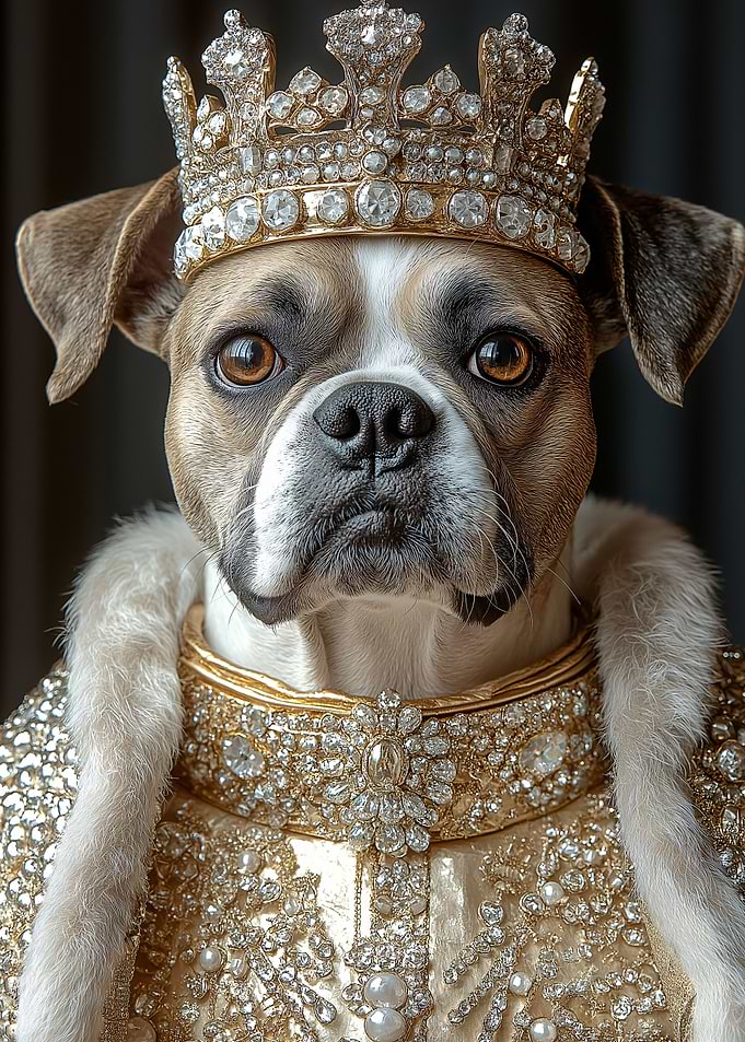 Boxer Dog Royal