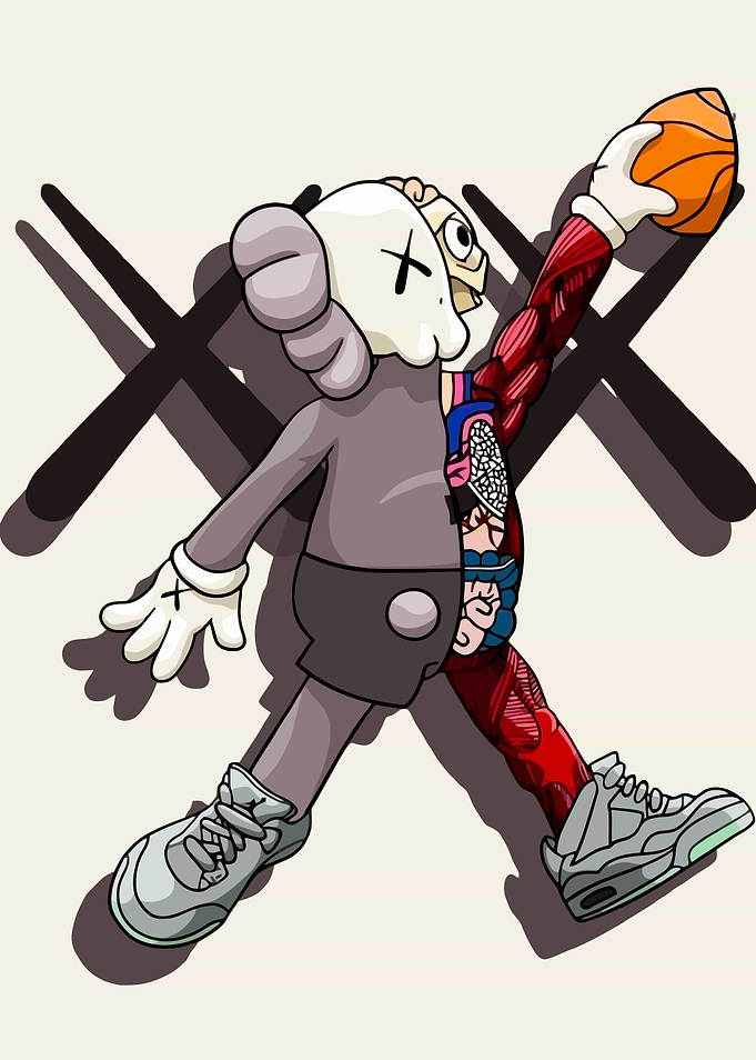 Kaws Jump Layup