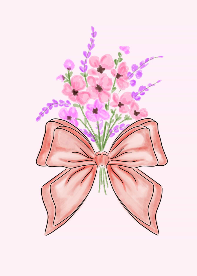 Flower Bow Bouquet