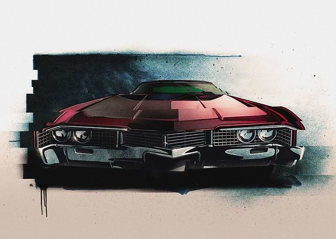 Oldsmobile 98 Graffiti