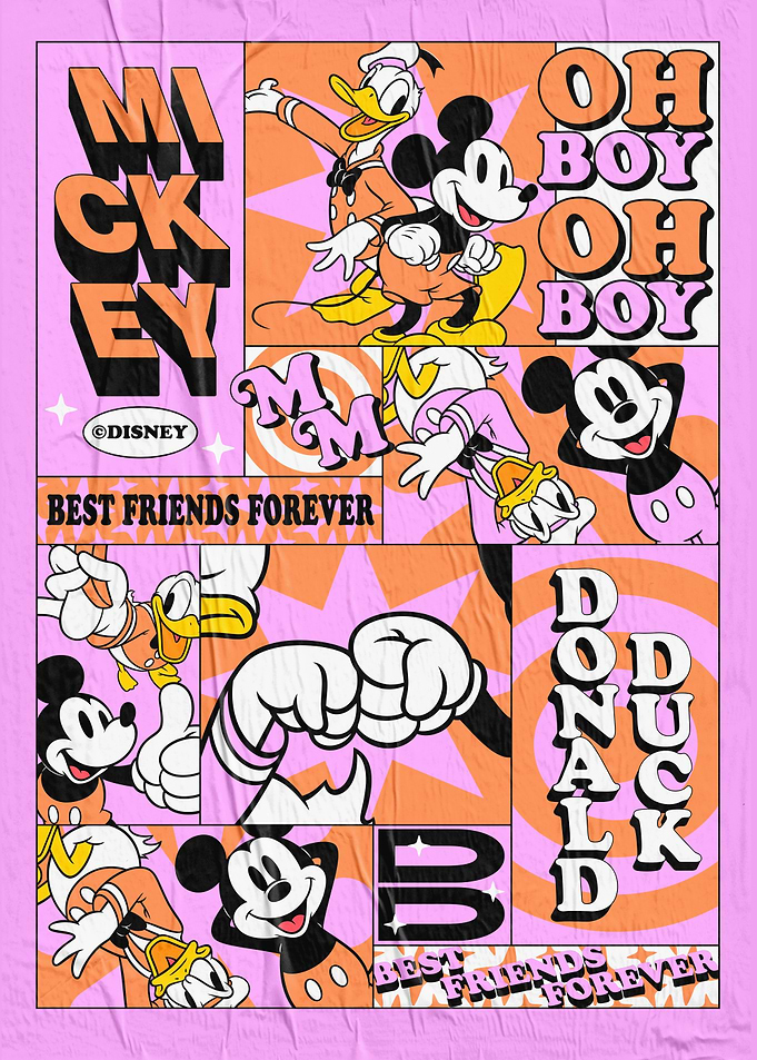 Mickey Donald Oh Boy