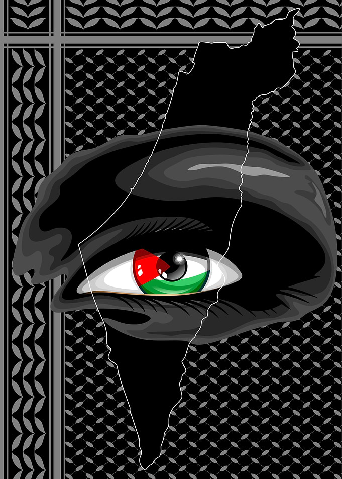 Palestinian Beautiful Eye