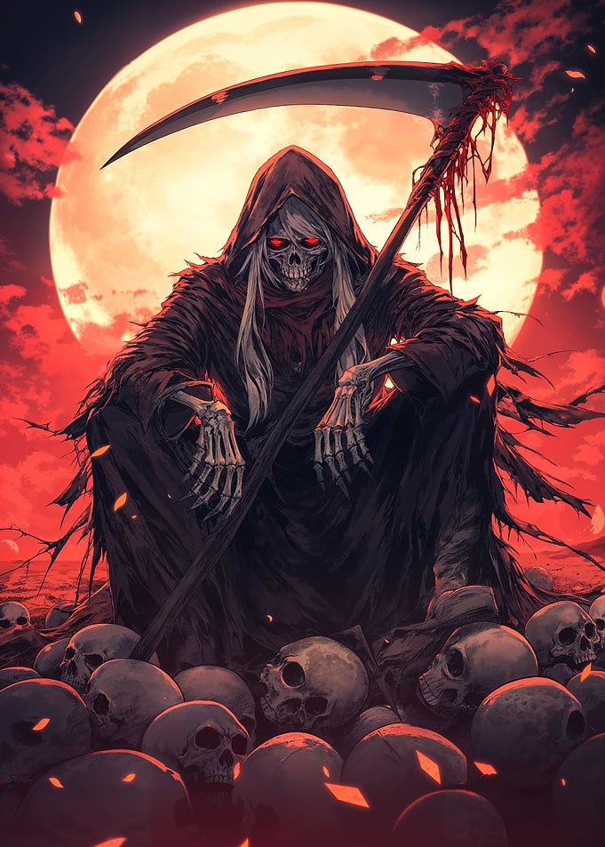 skull grim reaper