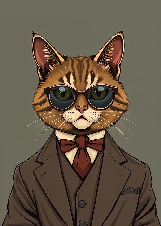 Manly Cat