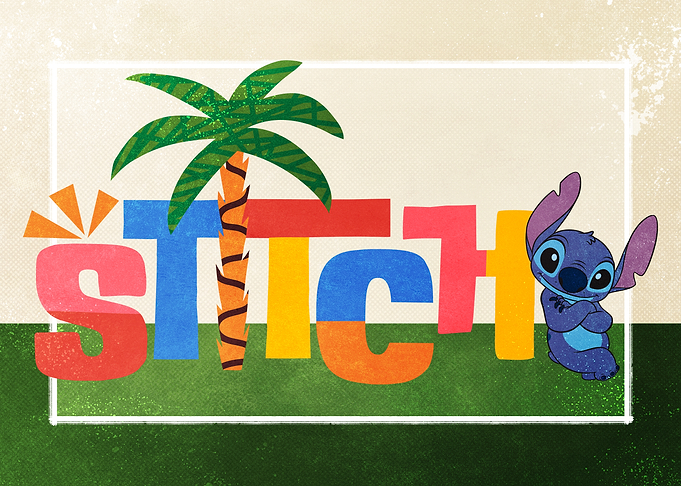 Stitch Palm Landscape