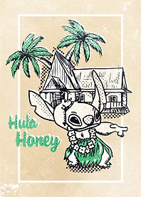 Stitch Hula Honey