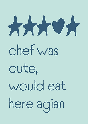 Chef Was Cute Pastel