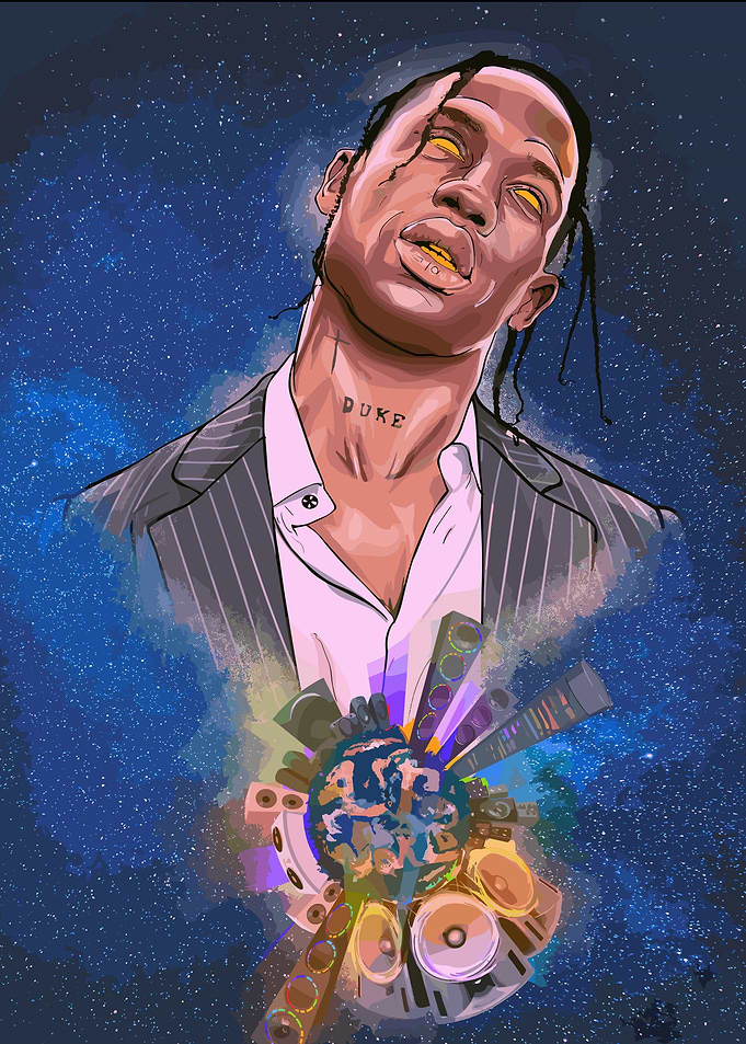 Travis Scott Rapper