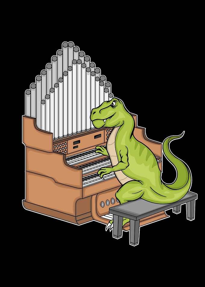 Pipe Organ Player Gift Men