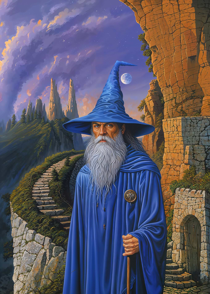 The Blue Wizard