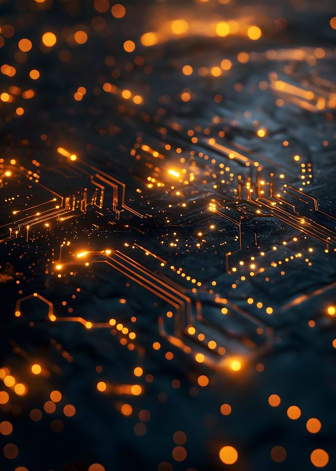 Digital Circuitry Glow