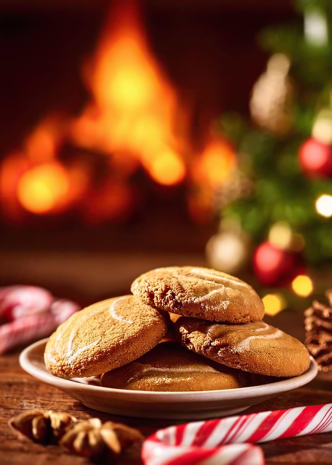 Cookies and candy canes