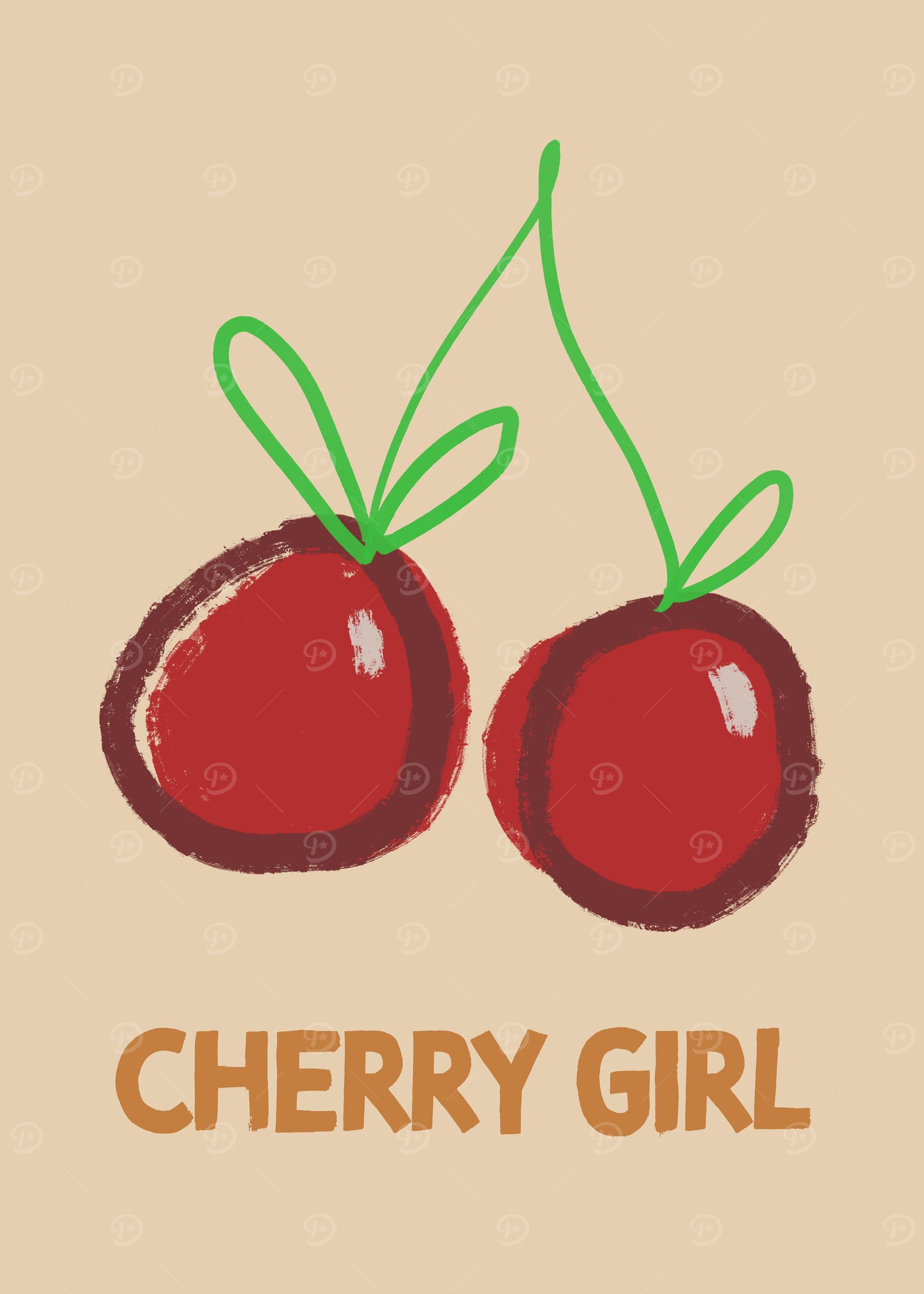 Cherry Girl Pastel Pop