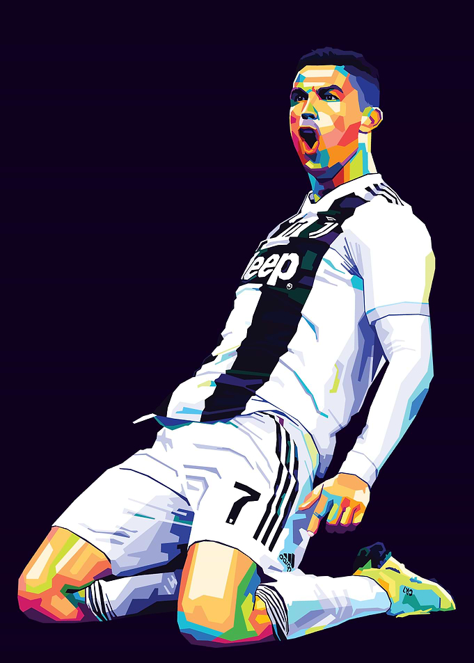 UR Ronaldo Pop Art