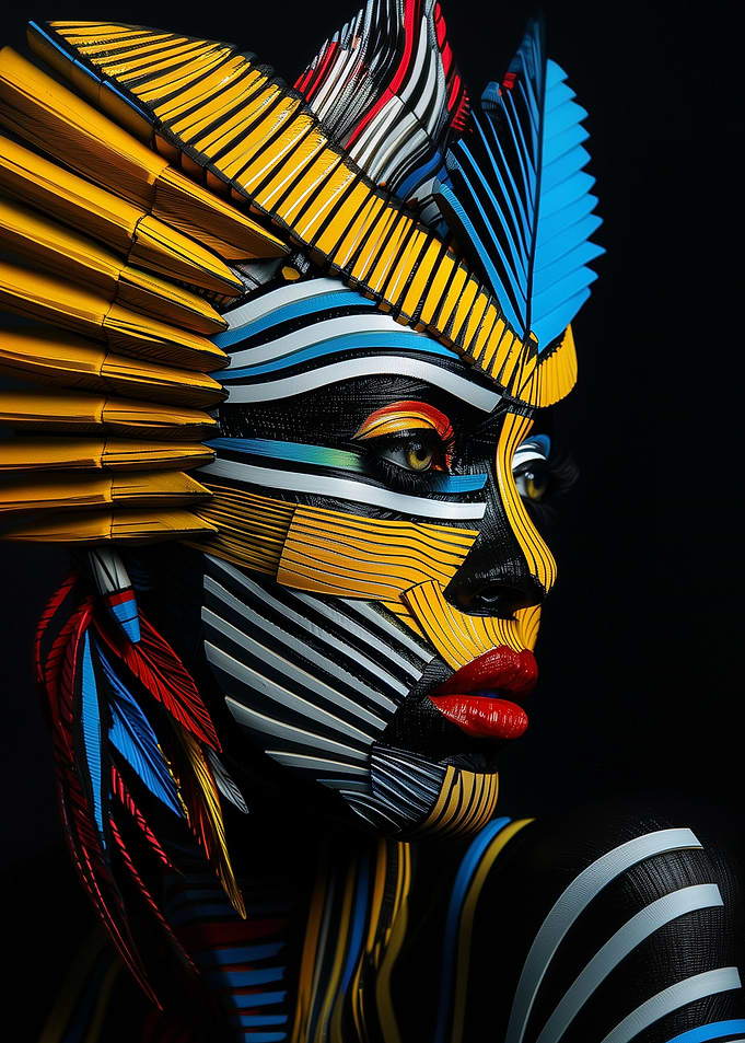 woman art space