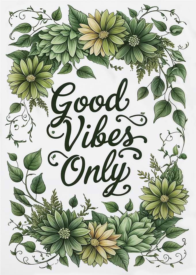 Good vibes only