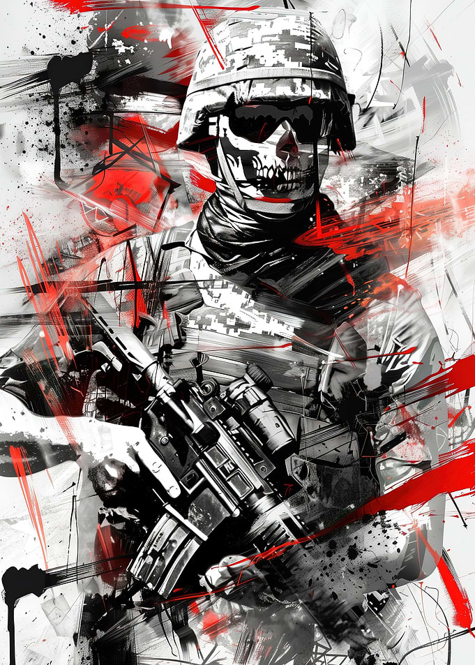 Soldier Skull Mask