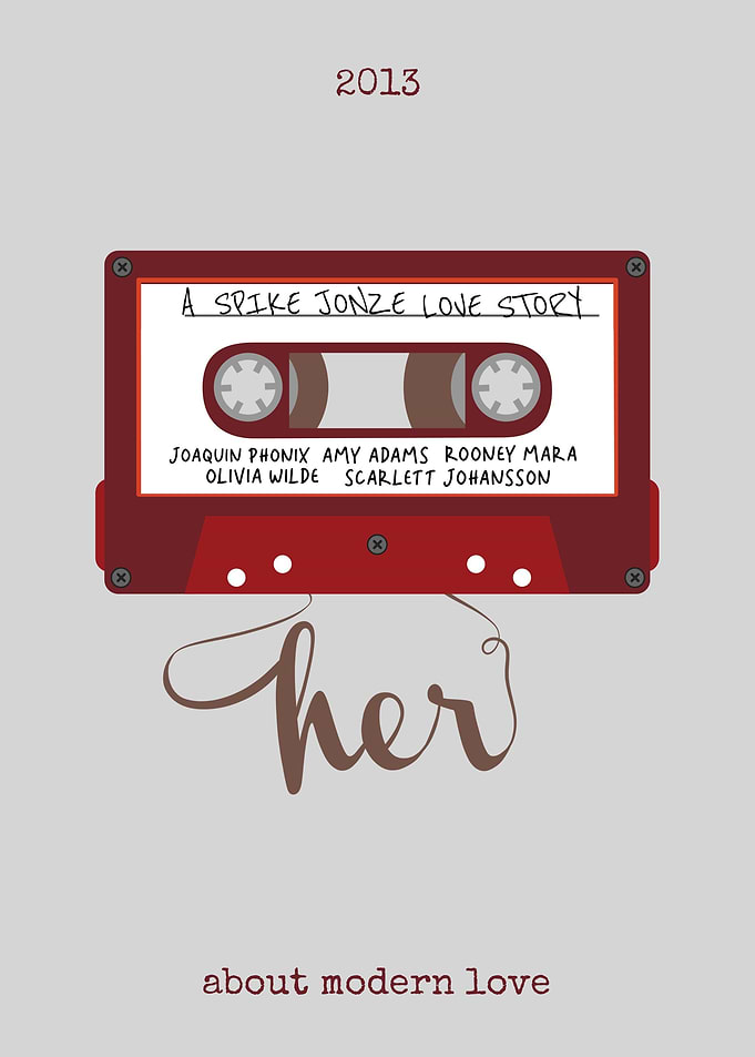Her minimalist movie art