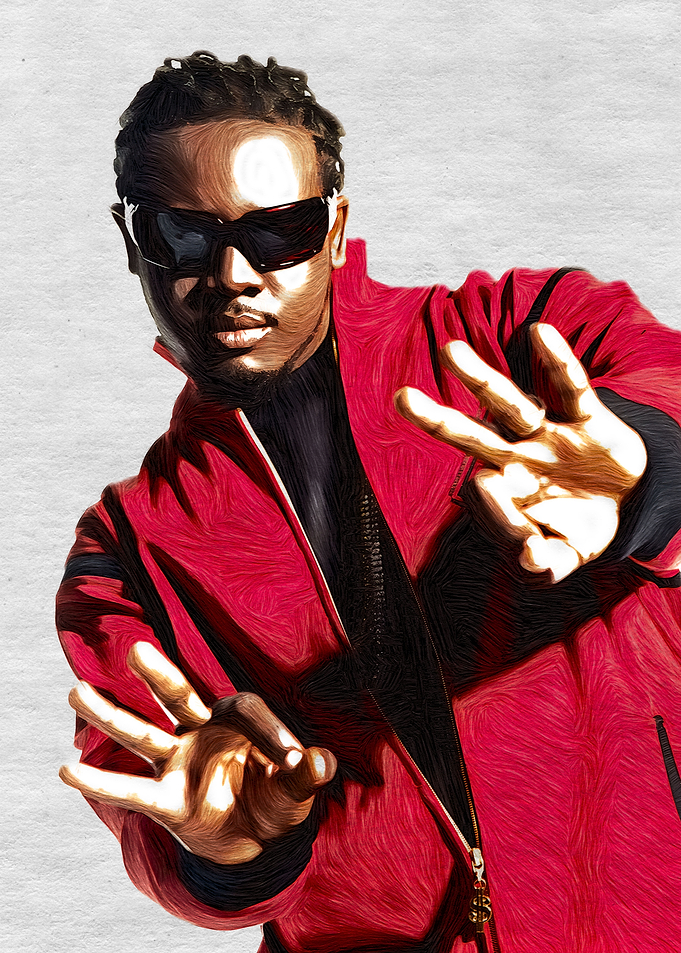 T pain drawing