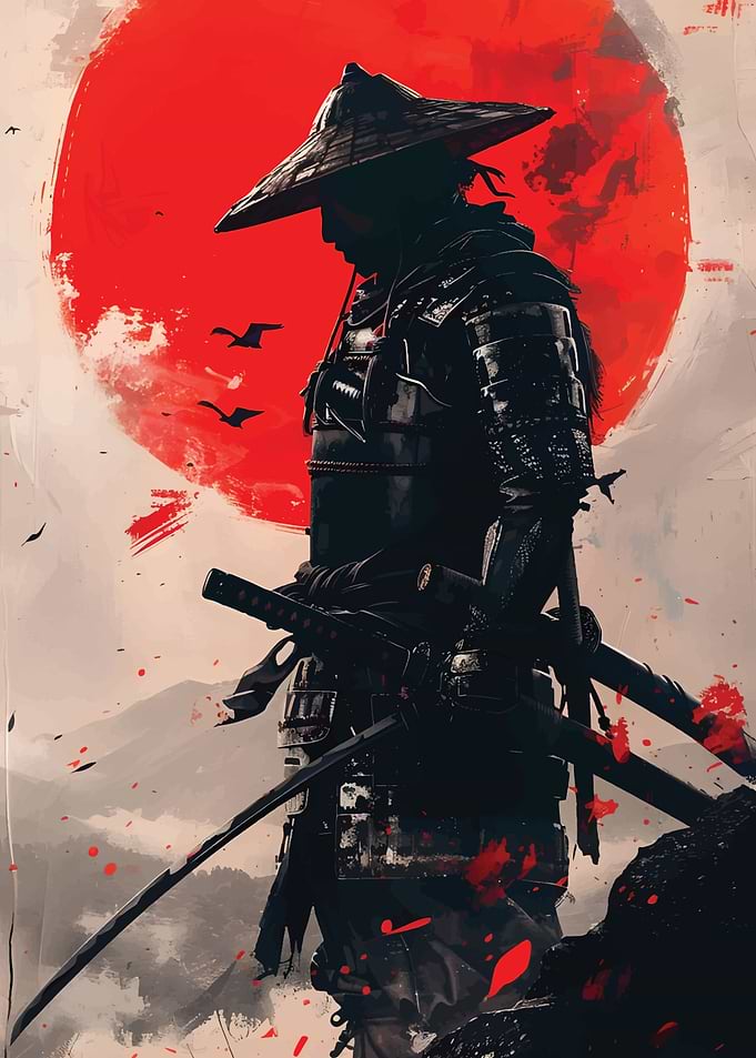 Japanese Warrior art