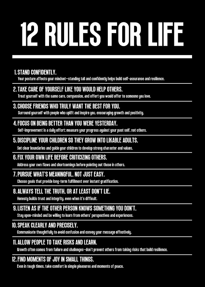 Rules for Life