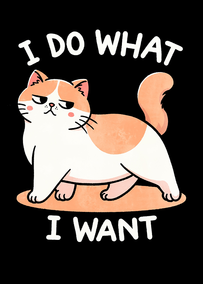 I do what I want