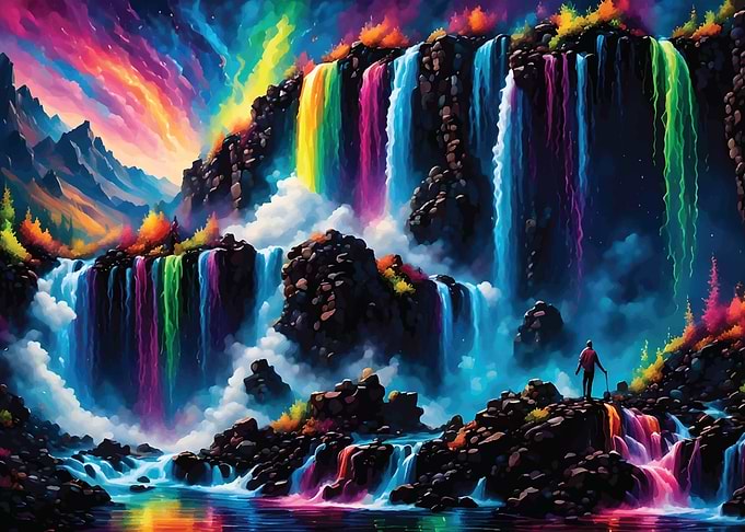 mountain Landscape art