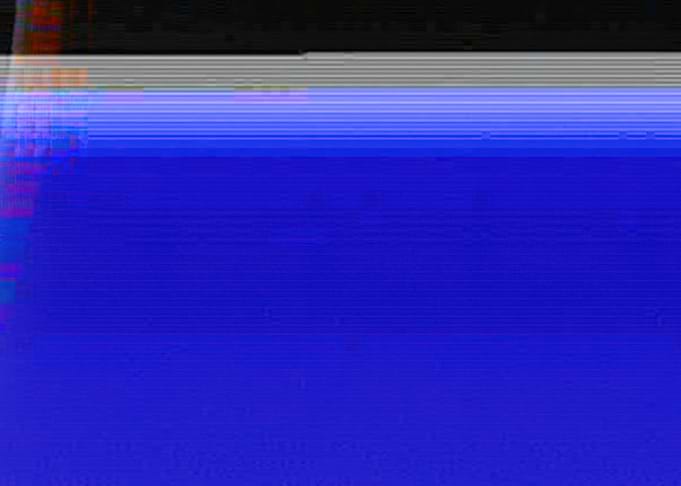 Analog screen distortion b